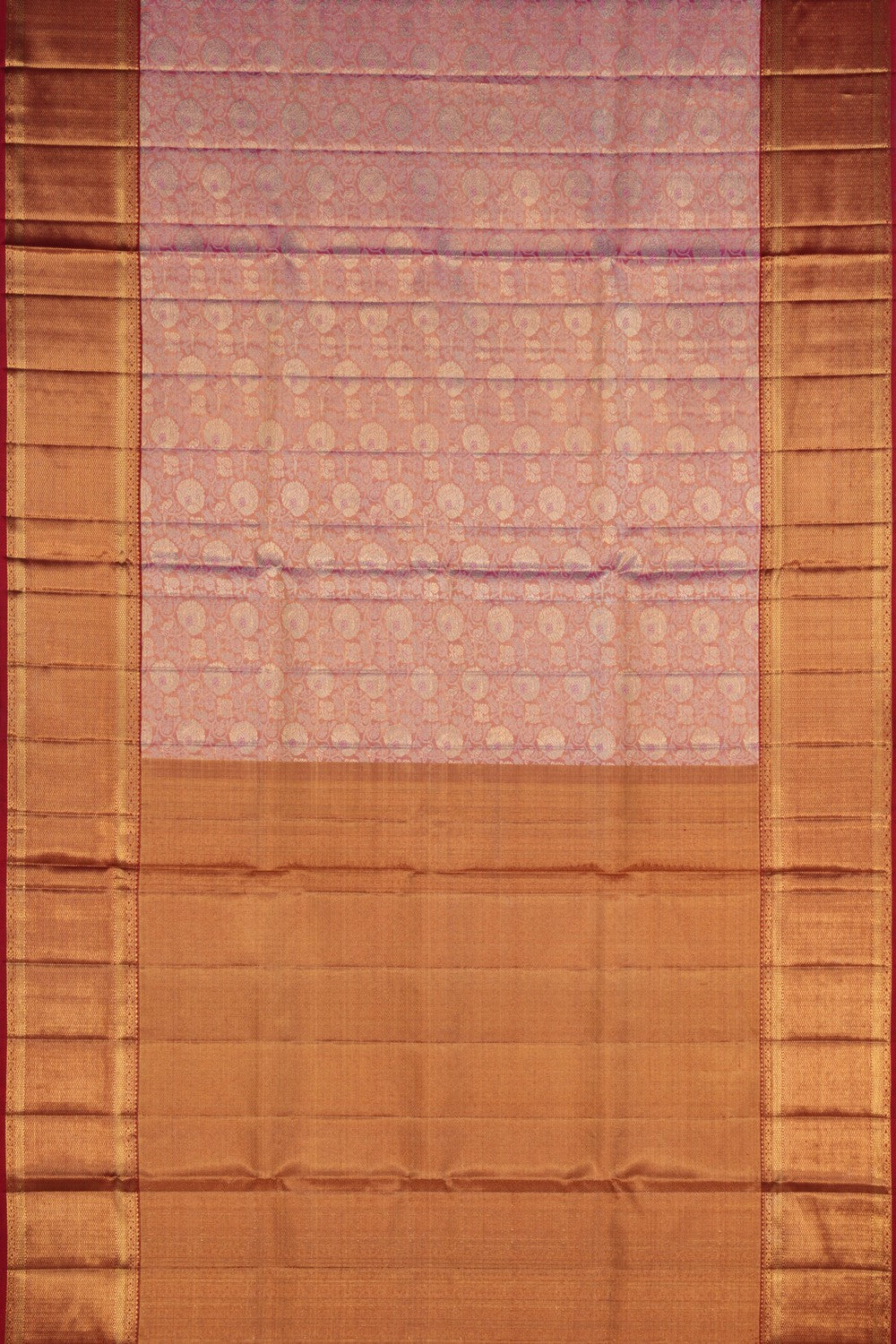 Image of Kanchipattu Brocade Pink Saree